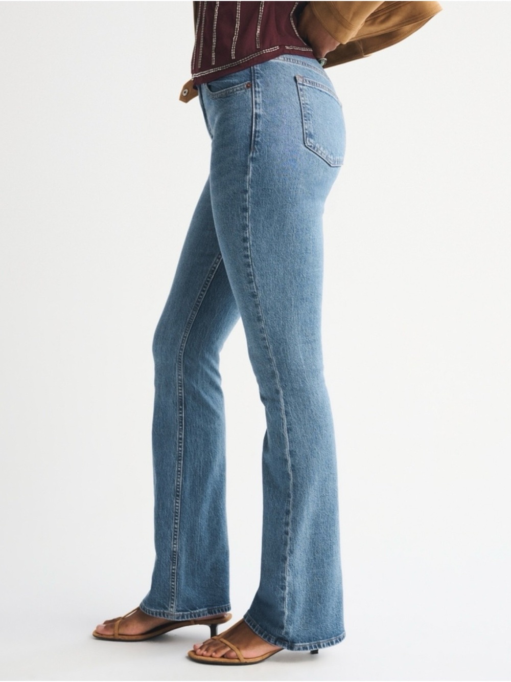 Curve Love Mid Rise Bootcut Jean - Picture 3 of 6